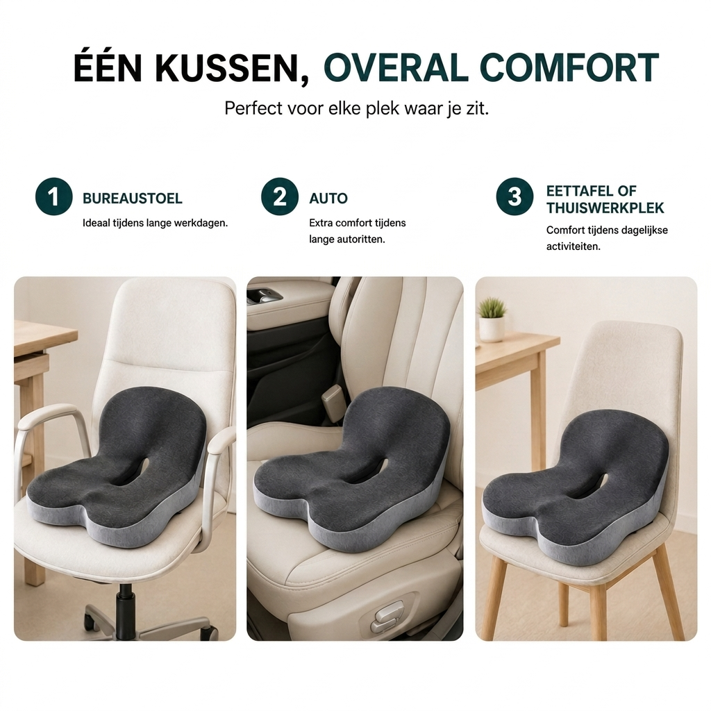 Fysora™ Orthopedisch Zitkussen